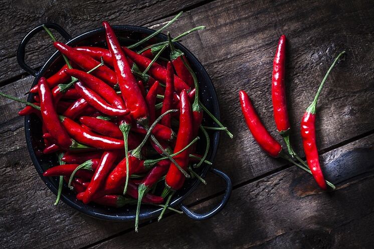 papryczka chili na zwiększenie potencji